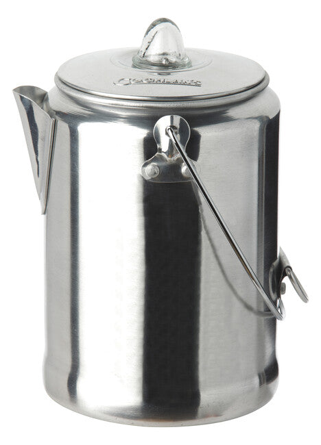 Coghlans CL Aluminum Coffee Percolator 9 Cup