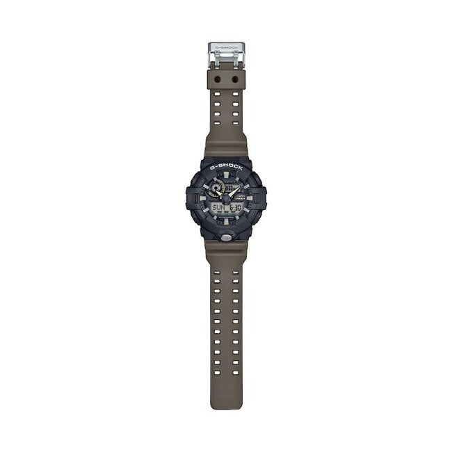 Casio G-Shock Watch GA-710TU-1A3ER, Black/Brown