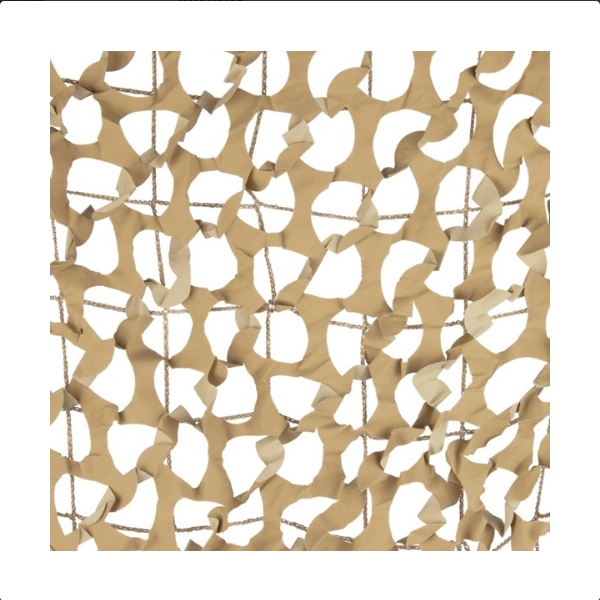 Mil-Tec Desert 4x6 Shadow Tarp Broad Leaf Net
