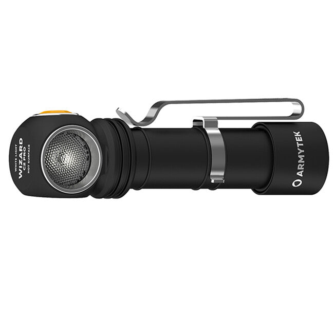 ArmyTek Wizard C2 Pro Magnet White LED Flashlight with Magnetic Mount, Battery Powered, 2500 lm, 4800 h, 65