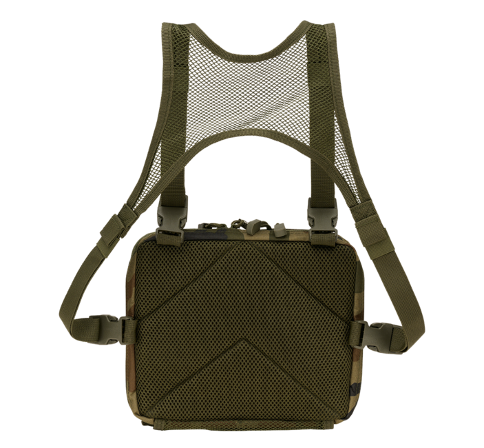 Brandit Cooper Pack Operator Neck Pouch, Woodland