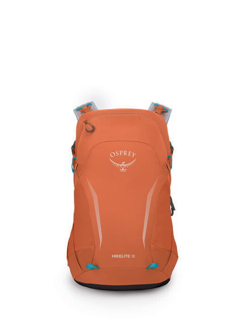 Osprey Hikelite 18 Hiking Backpack, Koi Orange/Blue Venture
