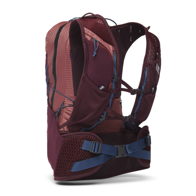 Black Diamond Women's Pursuit 15 Hiking Backpack, Cherrywood-Ink Blue