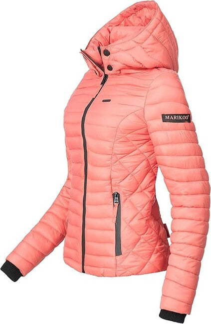 Marikoo Women's Transitional Hooded Jacket Samtpfote