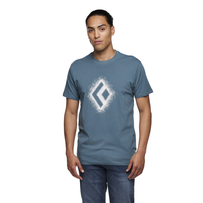 Black Diamond Chalked Up 2.0 Men's T-Shirt, creek blue