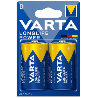 Varta Longlife Power D / Mono Batteries, 2 pack