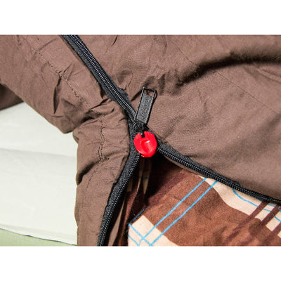 Coleman Hampton Sleeping Bag, Brown