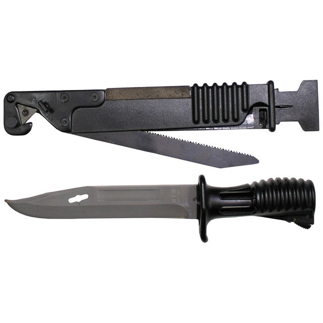 MFH British Bayonet SA80 with Sheath, Black