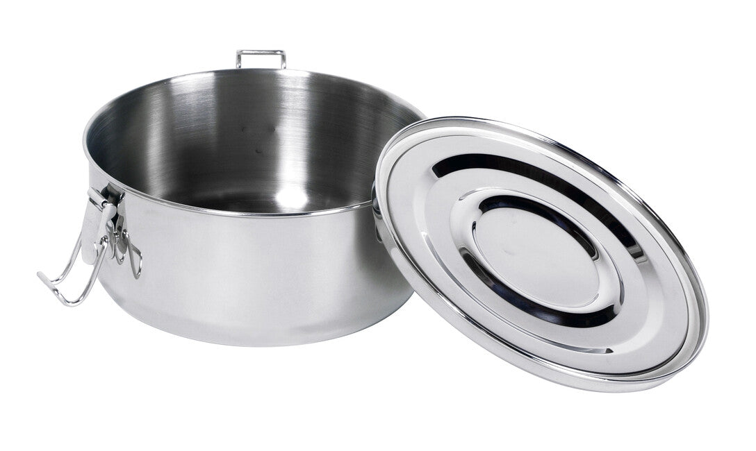 BasicNature Food Container, Stainless Steel 1.5L