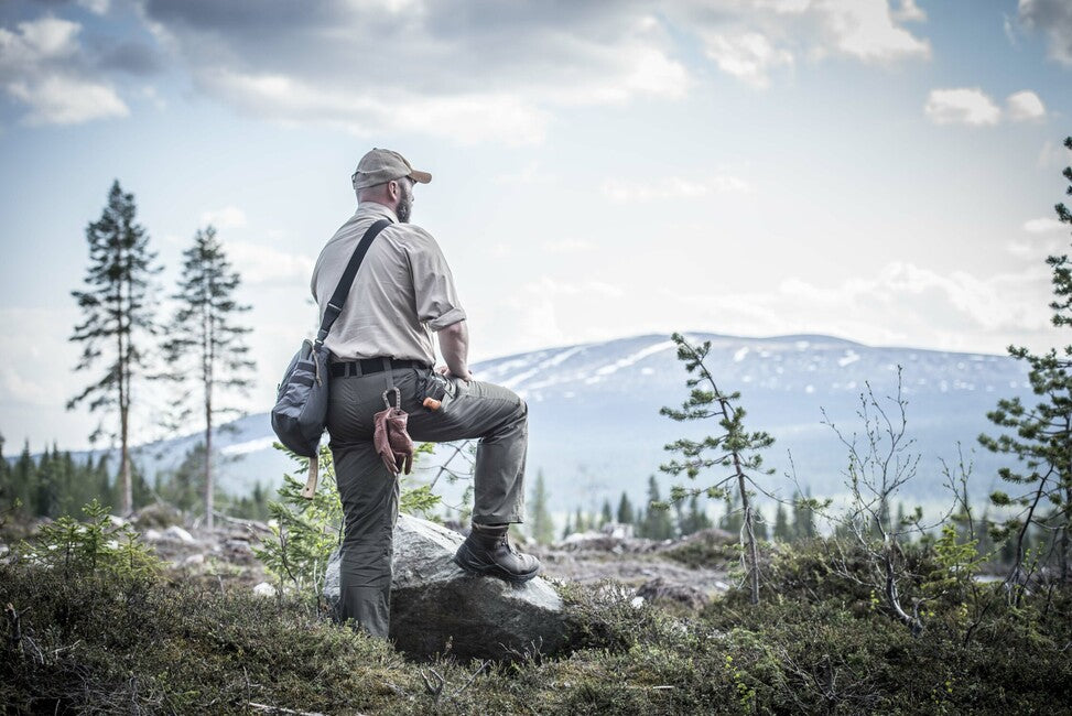 Helikon-Tex Woodsman Pants, Crimson Sky/Black