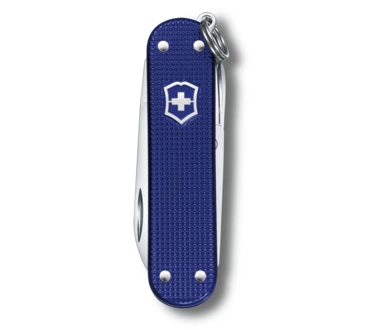Victorinox Classic Colors Alox Night Dive Multitool, Navy Blue, 58mm Knife, 5 Functions