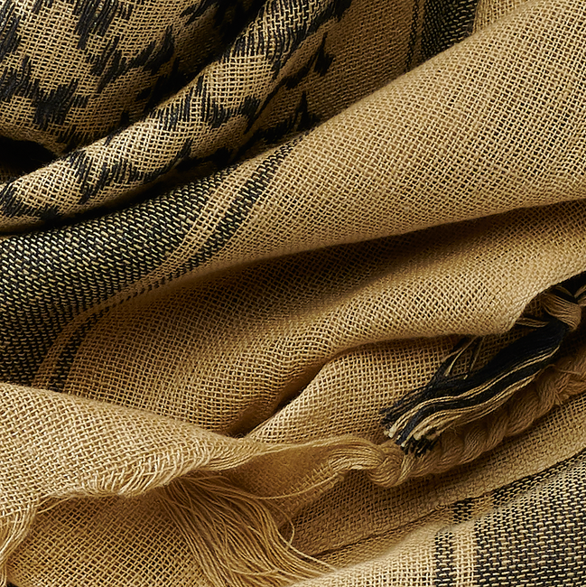 Brandit Shemag Scarf, Khaki-Black