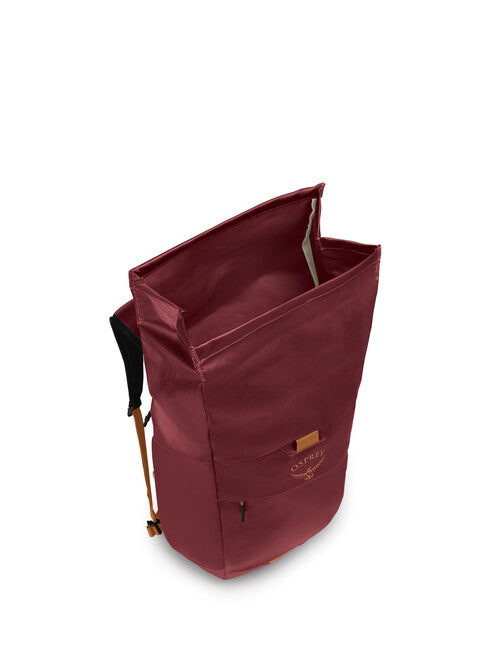 Osprey Transporter Roll Top Urban Backpack, Red Mountain