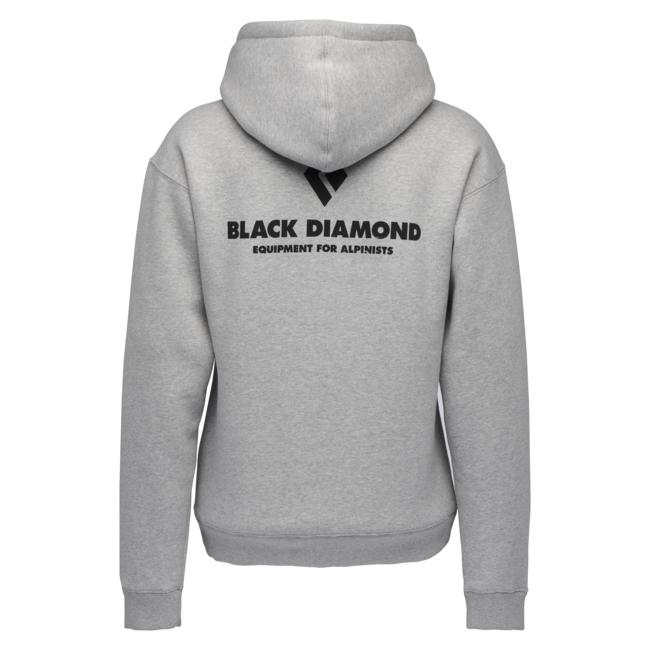 Black Diamond Equipment for Alpinists Women's Hoodie, Nickel Heather