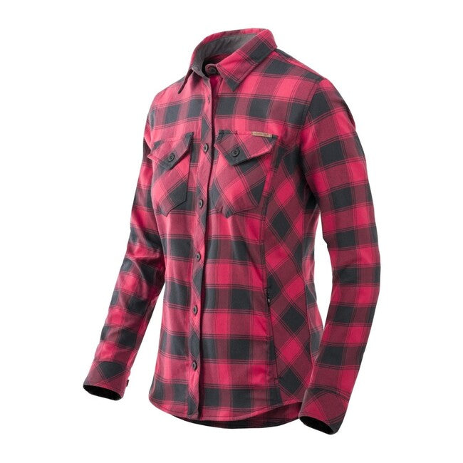Helikon-Tex Dámska košeľa Marigold - Coral Crimson Checkered