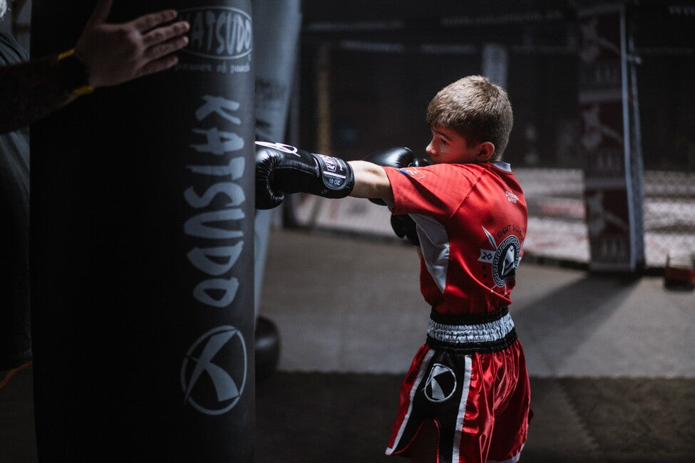Katsudo Texa Punching Bag, Red