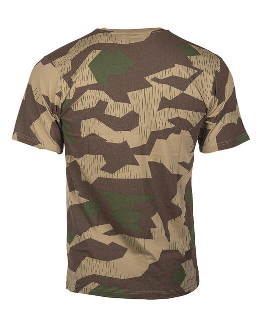 Mil-Tec T-Shirt Short Sleeve WH Splinter Camo