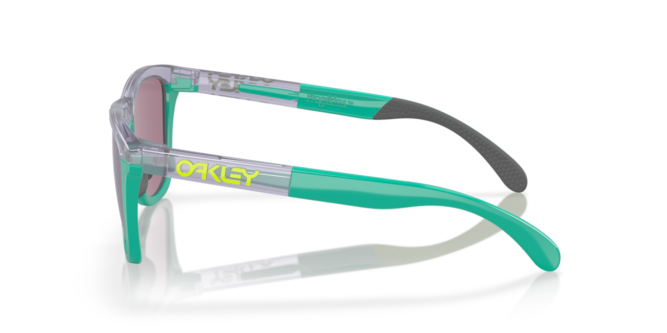 Oakley FROGSKINS RANGE Sunglasses, Trans Lilac/Celeste Frame, Prizm Jade Lenses, 55