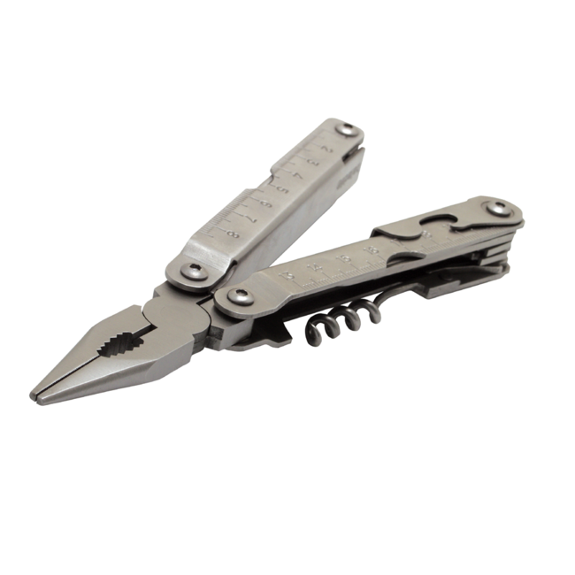 Baladeo TEM021 Abilis 3.0 Multitool, 14 Functions, Stainless Steel