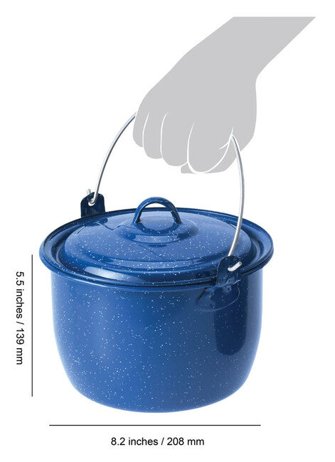 GSI Outdoors Convex Kettle 2.8 l, Navy Blue