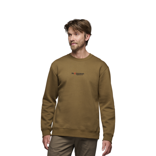 Black Diamond Heritage Wordmark Men's Hoodie, Dark Curry