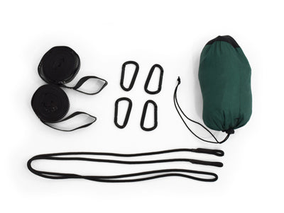 Origin Outdoors Hanging Net Hammock, Green