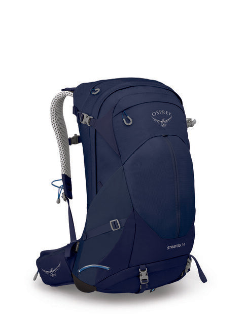 Osprey Stratos 34 Hiking Backpack, Cetacean Blue