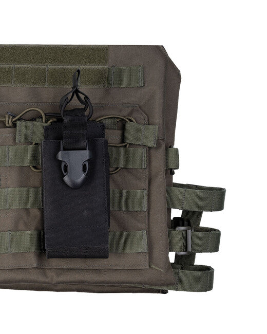 Mil-Tec MOLLE Open Holster for Transceiver, Black