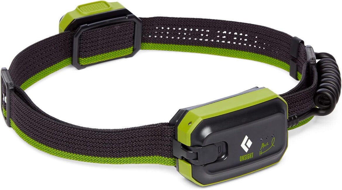 Black Diamond Onsight 375 Headlamp Honnold Edition, Green