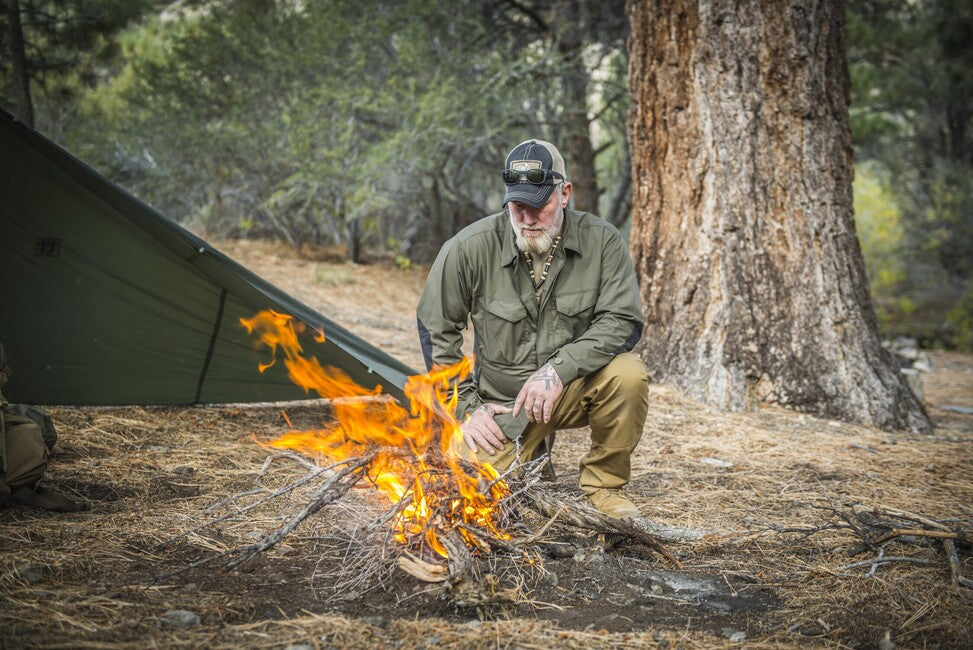 Helikon-Tex Woodsman Shirt, Earth Brown/Black
