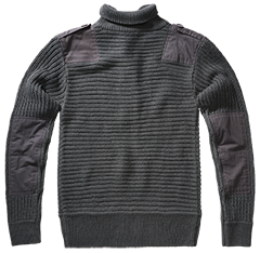 Brandit Alpine Sweater, Anthracite