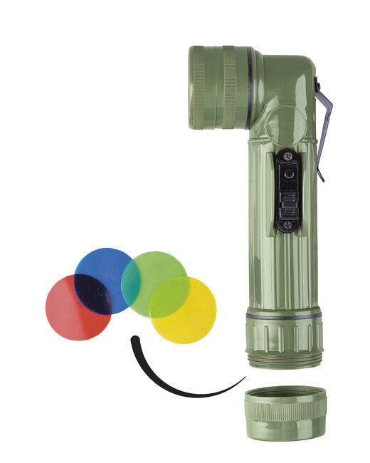 Mil-Tec Flashlight US Large Green