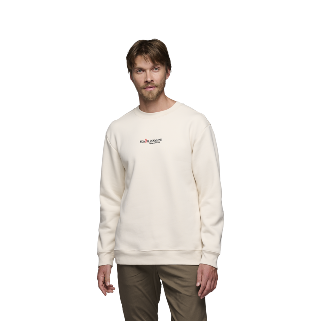 Black Diamond Women's Heritage Wordmark Men's Hoodie, Off White