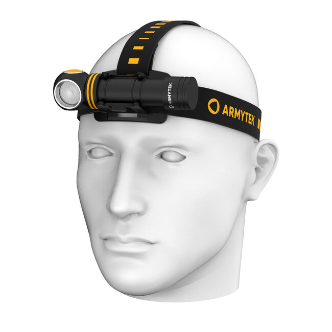Armytek Elf C2 Cold White LED Headlamp, Battery Powered, 1100 lm, 4800 h, 65 g