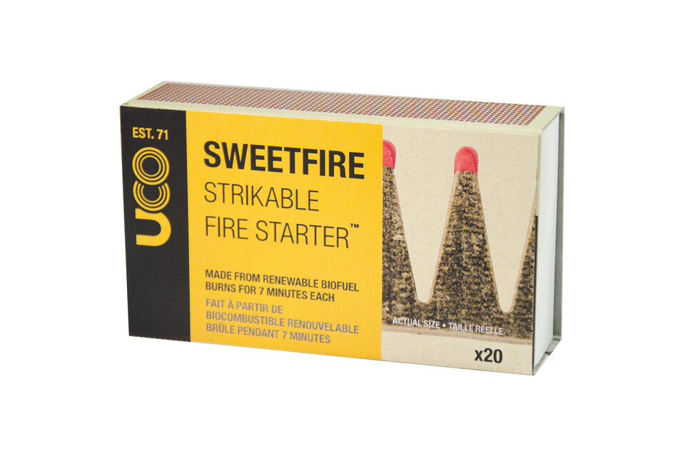 UCO Sweetfire Tactical Firestarters 20 pcs