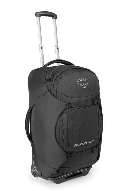 Osprey Sojourn 60 Rolling Travel Bag, Black