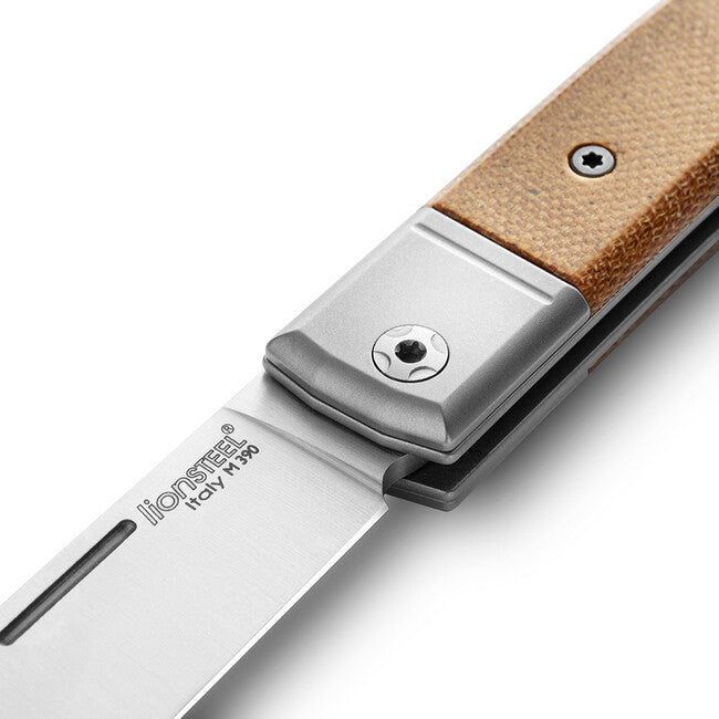 Lionsteel BestMAN BM1 CVN Folding Knife, M390 Steel