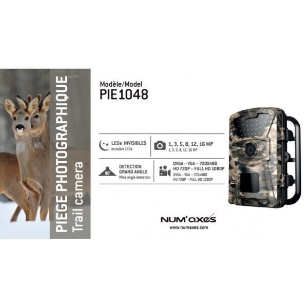 NUM'AXES PIE1048 Trail Camera