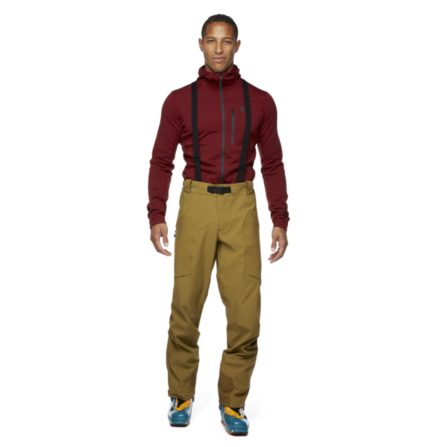 Black Diamond Men's Dawn Patrol Hybrid Pants, Dark Curry