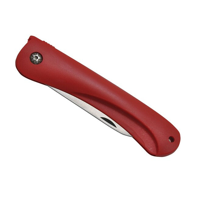 Baladeo ECO191 Birdy vreckový nôž, čepeľ 8 cm, oceľ 2CR13, rukoväť PP červená