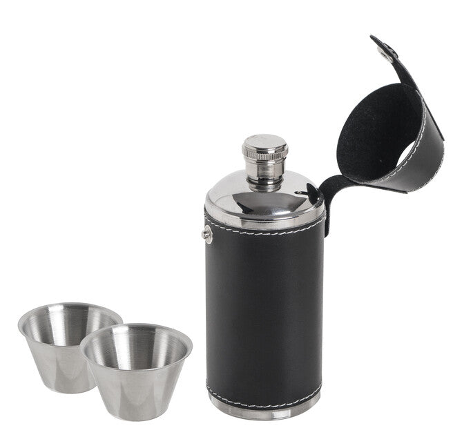 BasicNature Hunter Collapsible Bowl Set with 2 Cups 200ml