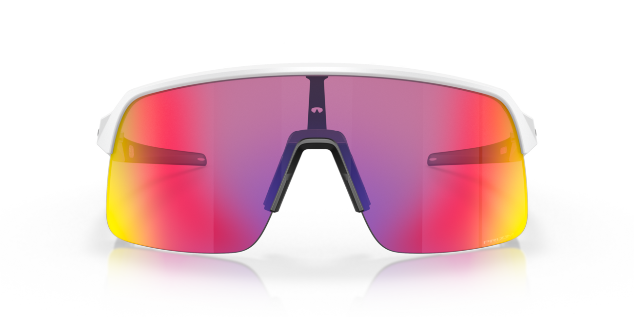 Oakley Sutro Lite Sunglasses, Matte White Frame, Prizm Road Lenses