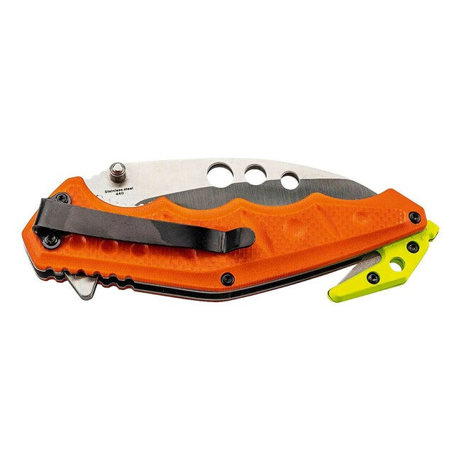 Herbertz TOP-Collection Single-Hand Rescue Knife 8.7cm, G10, Orange