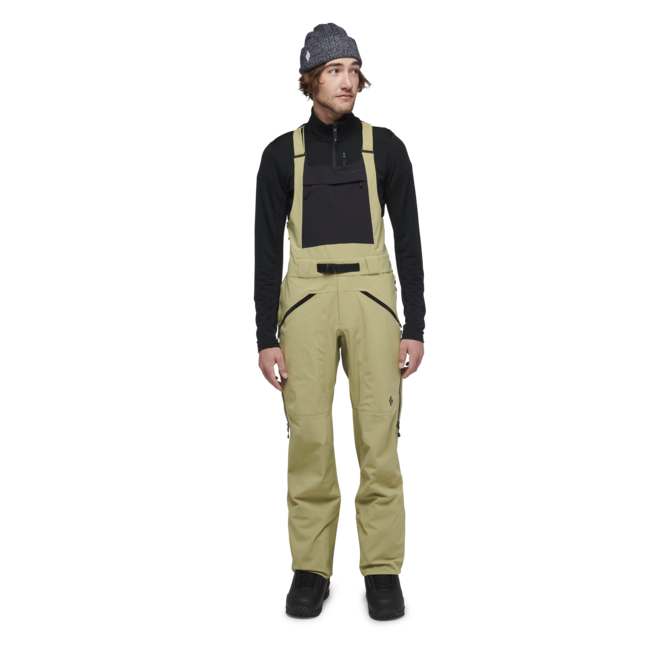 Black Diamond Recon Stretch Bibs Men's Pants, Cedarwood Green
