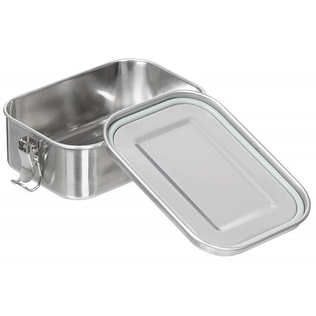 Fox Outdoor Premium Lunch Box, Stainless Steel, 16 x 11.5 x 6 cm