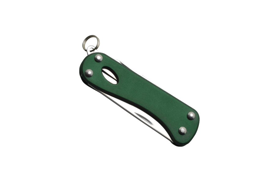 Baladeo ECO168 Barrow Multifunctional Knife, 5 Functions, Green