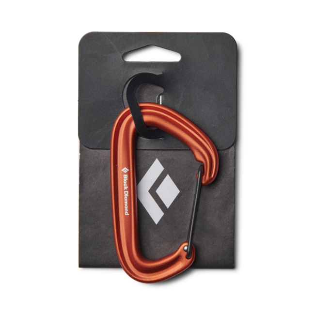 Black Diamond Litewire Carabiner, Blue