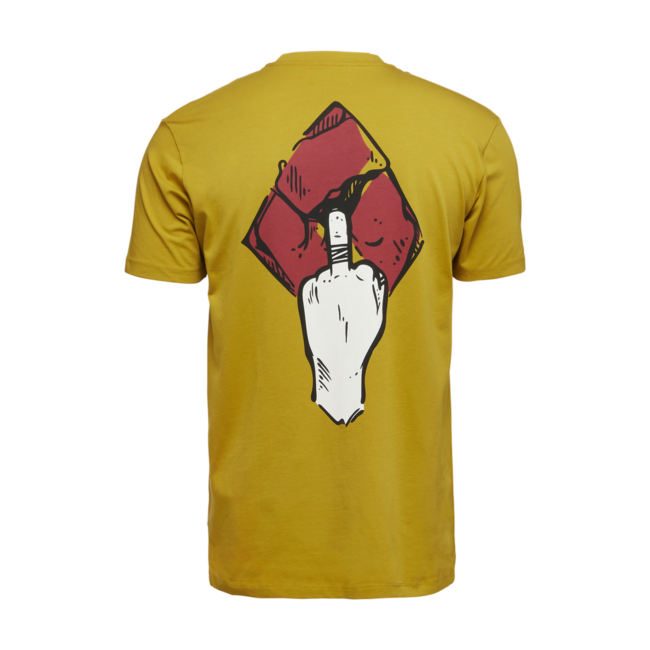 Black Diamond Men's Mono Pocket T-Shirt, Amber