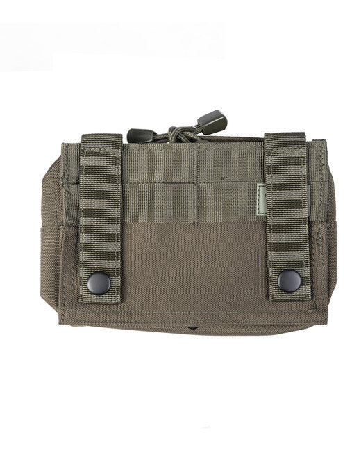 Mil-Tec Small Horizontal MOLLE Pouch, Green