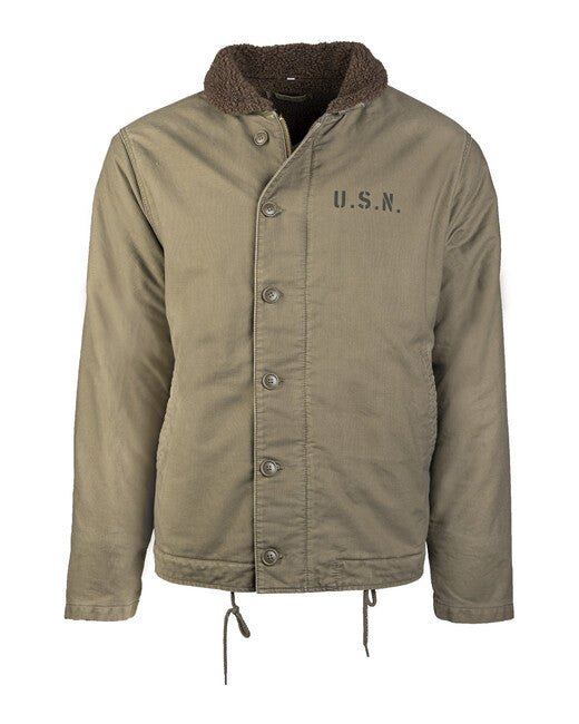 Mil-Tec Winter Jacket with Fur Lining USN N-1